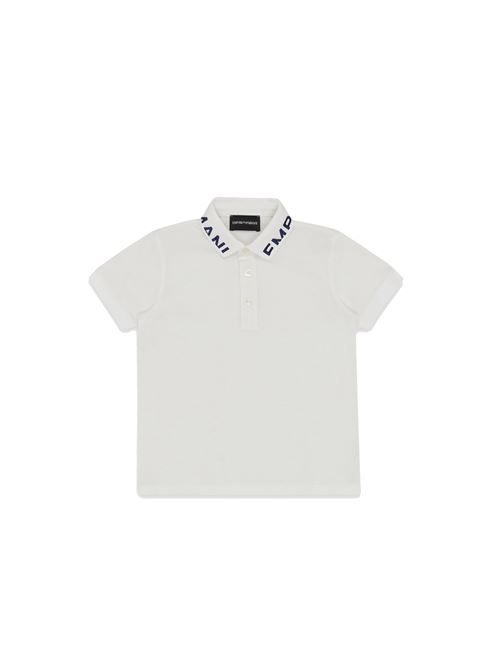 Polo, bambino, logata. EMPORIO ARMANI | 3R4FG4 1JTKZ0100